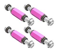 BELLIFFY Raccord d'Extension Métallique pour Conduite de Frein Moto Connecteur 4 Pièces Haute Pression Adaptateur pour Rallonge de Durite de Frein Installation Rapide Couleur Aléatoire