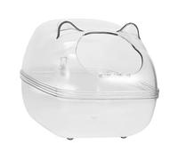 BELLIFFY Récipient De Bain De Sable pour Hamster Salle De Bain Accessoire pour Hamster