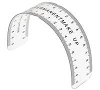 BELLIFFY Règle à Sourcils Professionnelle Plastique Pour Positionnement Permanent Et Mesure Précise Outil Réutilisable De Modelage Sourcils