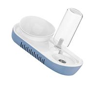 BELLIFFY Roue De Nourriture pour Chat Chiot Chaton Alimentation Automatique par Gravité Bol De Nourriture Surélevé
