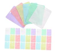 BELLIFFY Sachets Refermables pour Bijoux Lot de 300 Sachets en Plastique Couleur Macaron pour Le Rangement des Fournitures des Petites Entreprises