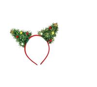 BELLIFFY Serrage-Tête Sapin de Noël Créatif D’Arbre Accessoire Cheveux Léger et Confortable Cerceau à Cheveux pour Fêtes de Noël et Festivals Bandeau Unique et Décoratif