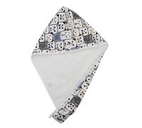 BELLIFFY Serviette Sèche-Cheveux, Bonnet De Séchage Pour Cheveux, Bonnet De, Bonnet Absorbant Pour Cheveux, Bonnet De Bain, Bonnet À Séchage Rapide Pour Cheveux, Bonnet Enveloppant Pour