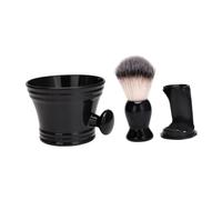 BELLIFFY Set Rasage Hommes Avec Bol à Mousse Large Et Blaireau Doux Pour Barbe Support Pratique Pour Entretien Quotidien Kit Complet De Rasage Masculin