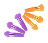 BELLIFFY Stylos Éponges De Maquillage Poignée Petite Mignonne Humide Sec Utilisation Outil De Maquillage Doux Et Moelleux