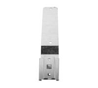 BELLIFFY Support de Panneau à Fixation sur Attelage Porte-panneau Triangulaire à Déplacement Lent Alliage D'aluminium Argenté 15,3cm D'entraxe pour Panneau de Véhicule Lent et Agricole