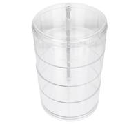BELLIFFY Support De Rangement De Maquillage À 3 Couches En Acrylique Polissage Lisse Organisateur De Cosmétiques Facile À Utiliser