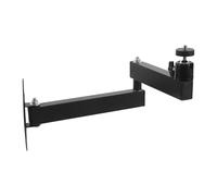 BELLIFFY Support Mural pour Projecteur 35 Cm Double Bras Réglable Pivotant, Fixation Plafond Polyvalente pour Mini Projecteur et Vidéoprojecteur, Installation Facile pour Salle