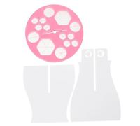 BELLIFFY Support pour Pinceaux De Maquillage Rose Taille Ronde Porte-pinceaux De Maquillage Séchage Air Usage Maison Et Salon