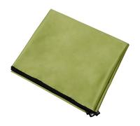 BELLIFFY Tapis de Sol Pliable 150x100 CM Vert en Tissu Oxford Imperméable | Usage Plage et Pique-niques, Léger et Portable, Anneau en Acier Inoxydable, pour Voiture Solaire
