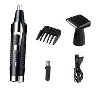 BELLIFFY Tondeuse Poils Nasaux Rechargeable Homme Multifonction Kit Rasage Électrique Compact Avec Lame Acier Inoxydable Facile à Transporter Et Nettoyer