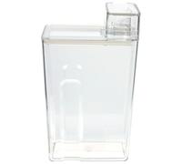 BELLIFFY Transparent Bouteille de Rangement pour Lessive Liquide Grand Volume Bocal Étanche Réutilisable pour Détachant Adoucissant ou Lait de Lessive pour Maison et Organisation