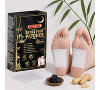 Bellifluous Patch Detox Pieds, Patch Pied Detox, 30pcs Patch pour Pied, Patch Detox Pieds Naturel pour Améliorer la Qualité du Sommeil, Soulager le Stress Corporel et Améliorer la Circulation Sanguine