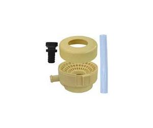 Bellijardin - Kit raccord chéneau beige Ø70 à 100 mm