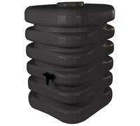 BELLIJARDIN-Récupérateur à eau cubique coloris gris - 350 L