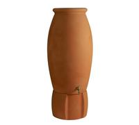 Récupérateur d'eau de pluie 235L Belli coloris terre cuite Ø.60 x H.146 cm