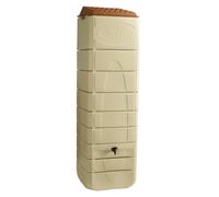 Récupérateur d'eau mural - BELLI - 650 L - Beige