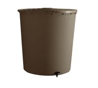 BELLIJARDIN-Récupérateur à eau rond 500 L taupe