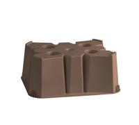 BELLIJARDIN-Socle pour récupérateur d’eau de 500 L - couleur taupe