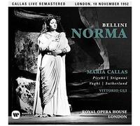 Maria Callas (Soprano) – Norma – Opéra complet (Londres 18/11/1952) – 2017 – Warner Music