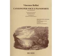 BELLINI V. - CANZONI, PER VOCE E PIANOFORTE: VOL. 2 - VOCE MEDIO-GRAVE