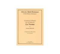 BELLINI - VARIATIONS BRILLANTES-LA NORMA - FLÛTE ET PIANO