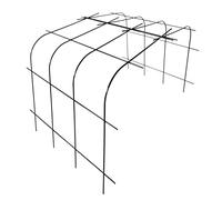 bellissa Annabelle Lot de 2 supports pour hortensias 65 - Support pour plantes en acier - 65 cm x 57 cm x 60 cm (L x l x H) - Galvanisé à chaud ISO 1461 - Technologie d'emboîtage facile