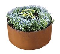 bellissa Jardinière surélevée ronde Corten 110 x 50 cm.