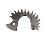 bellissa Portail de hérisson PETZI en acier Corten - Passage respectueux des hérissons - Pour clôture de jardin, autoroute hérisson, corridor d'animaux sauvages