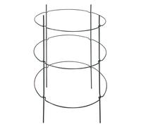 bellissa Support pliable en métal vert extensible pour plantes vivaces dans le jardin