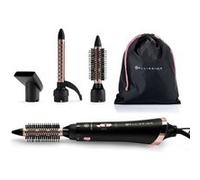 Bellissima 11886 brosse soufflante et fer à lisser Brosse soufflante à air chaud A chaleur Noir, Rose 800 W 1,8 m