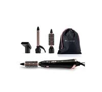 Bellissima 11886 brosse soufflante et fer à lisser Brosse soufflante à air chaud A chaleur Noir, Rose 800 W 1,8 m