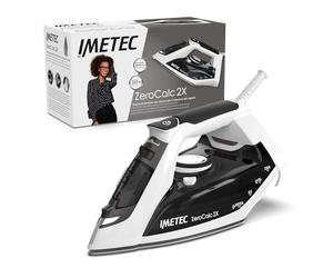 Bellissima Imetec ZeroCalc Z1 2800 Fer à Repasser Vapeur - Fer à Vapeur 2200 Watts Avec Technologie Anti-Calcaire, Plaque en Céramique Haute Douceur & Vapeur 130g - Technologie Économie d’Énergie