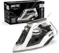 Bellissima Imetec ZeroCalc Z3 3700 Fer à Repasser Vapeur - Fer à Vapeur 2400 Watts Avec Technologie Anti-Calcaire, Plaque en Céramique Haute Douceur & Vapeur 160g - Technologie Économie d’Énergie