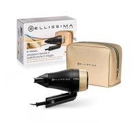 Bellissima sèche-cheveux de voyage, portable et compact, 1400 Watt, poignée pliante, concentrateur de précision, 2 combinaisons air/température, étui de voyage, idée cadeau