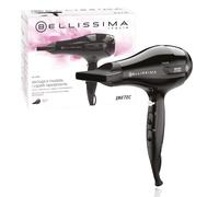 Bellissima Sèche Cheveux Professionnel 2200W Noir - Séchage Rapide, Chaleur Maîtrisée - Adapté Tous Types Cheveux - Accessoire Coiffure, Brushing - Technologie Précision, Puissant, Protection