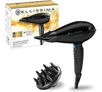 Bellissima Sèche Cheveux Professionnel Bleu P11 2300W - Séchage Rapide Tous Types de Cheveux - 8 Combinaisons d'Air, Concentrateur + Diffuseur Professionnel Puissant - Plus de Volume à la Racine