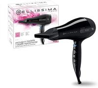 Bellissima Sèche Cheveux S5 2200 - Séchage Rapide, Style de Longue Durée - 8 Combinaisons Air/Température - Concentrateur, Anneau d'Accrochage, Câble de 2 mètres Inclus - Séchage Personnalisé