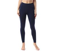 Bellivalini Legging Long en Bio-Coton Femme BLV50-183 (Bleu Marine, XS)