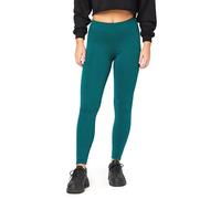 Bellivalini Leggings Thermiques pour Femmes doublés pour l'hiver Chaud Après-Ski BLV50-320 (Vert Émeraude, L)