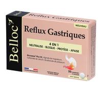 BELLOC Reflux Gastriques 4 en 1 Comprimés Comprimé(S) À Croquer 20 pc(s)