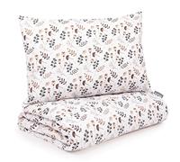 Bellochi Arcadia Parure de lit pour enfant 100 x 135 cm en 100 % coton, avec taie d'oreiller, housse de couette de 100 x 135 cm, douce et respirante