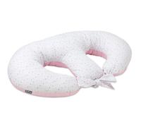 Bellochi Coussin D'allaitement Jumeaux avec Housse Coussin Allaitement - 100% Coton - Aurora