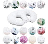 Bellochi Coussin d'allaitement Jumeaux avec Housse Coussin Allaitement - 100% Coton - Oreiller Allaitement Multifonction (Polaris)