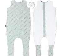Bellochi Double -Sac de couchage avec jambes pour enfants de 3 à 4 ans TOG 1,0 -Mintleaf
