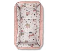 Bellochi Hush Baby Nest Cocoon - Chaise longue pour nouveau-né avec fermoirs magnétiques silencieux pour un repos paisible - Coton hypoallergénique de qualité supérieure - Tapis multifonction pour le