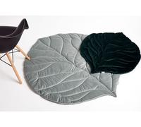 Bellochi Play Mat In Leaf Large Grey 138x120 cm