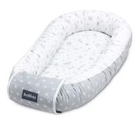 Bellochi Reducteur de Lit Bebe Cale Bebe pour Lit Cocon Bebe - 100% Coton 90 x 60cm - Nid de Bebe Baby Nest - Star