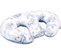 Bellochi Still Pillow Twins avec référence - coton et velours - certifié Eco -Tex - oreiller pour ranger bébé - Coussin doudou - multifonctionnel jumeau à la position oreiller - jambo