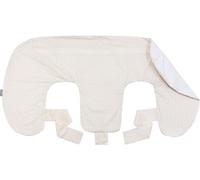 Bellochi Taie d'oreiller pour lit jumeau, housse de rechange 100 % coton hypoallergénique, fermeture éclair dissimulée et sécurisée, 100 x 57 x 18 cm, tissu certifié (LUI DOTS)